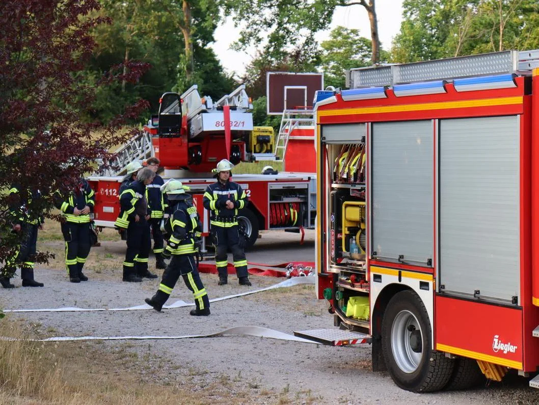 Übungsabend mit der Feuerwehr Plön